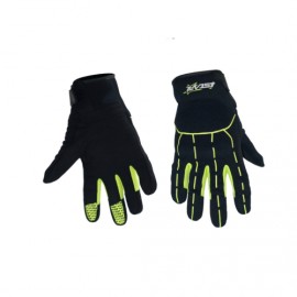 Guante Textil Istar Senna IGL-202 Negro Amarillo