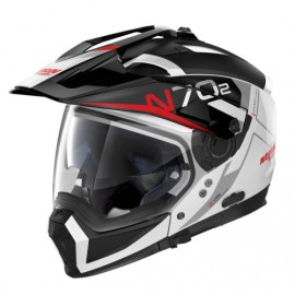Nolan N70-2 X Bungee Ngo Bco gris