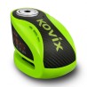 Candado de Disco con Alarma Kovix KNX10 Fluorescente Verde